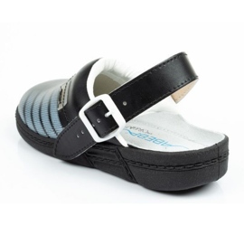 Zapatillas médicas Abeba U 7212 zapatillas negro 4