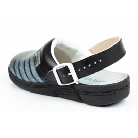Zapatillas médicas Abeba U 7212 zapatillas negro 5