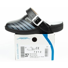 Zapatillas médicas Abeba U 7212 zapatillas negro 10