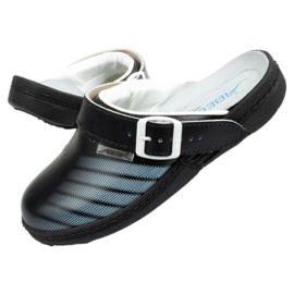 Zapatillas médicas Abeba U 7212 zapatillas negro 11