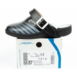 Zapatillas médicas Abeba U 7212 zapatillas negro 21