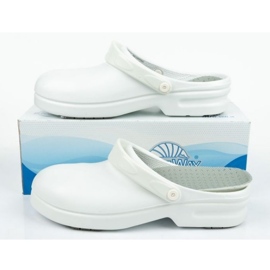 Zapatos de trabajo médicos Safeway AD811 blanco 8
