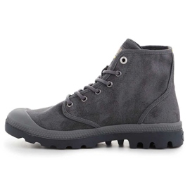 Zapatos Palladium Pampa Hi Wax French Metal 77222-068-M gris 5