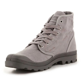 Palladium Pampa High Hi 02352-071-M Zapatos franela Gris 3