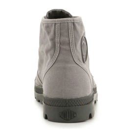 Palladium Pampa High Hi 02352-071-M Zapatos franela Gris 5