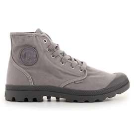 Palladium Pampa High Hi 02352-071-M Zapatos franela Gris 6