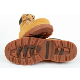 Caterpillar botas de invierno oruga amarillo 9