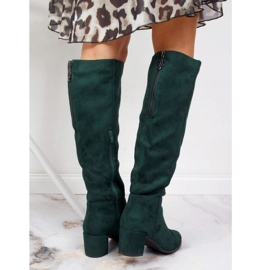 Botas aislantes de tacón Sergio Leone W SK184D, verde 5