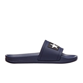 Chanclas de playa Big Star DD274A265, azul marino 11