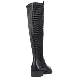 Botas de piel Rieker W Z9591-00 negro 8