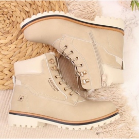 Botas de montaña con aislamiento News W EVE249A beige 8