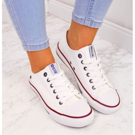 Zapatos, zapatillas Big Star W II274001 INT1555A blanco 4