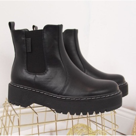 Botas Chelsea con aislamiento Big Star II274101, negro 4