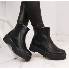 Botas Chelsea con aislamiento Big Star II274101, negro 6