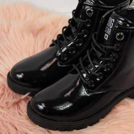 Bota bovver negra niña Big Star II374045 negro negro 4