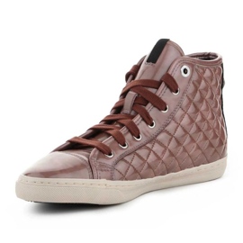 Zapatos Geox D N.Club A - Metal.Synt.Pat. D4258A-000HI-C8014 marrón 3