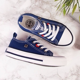 Zapatillas bajas Big Star HH374091 azul marino 3