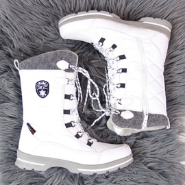 Botas de nieve impermeables American Club W AM516B blanco 4