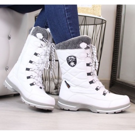 Botas de nieve impermeables American Club W AM516B blanco 5
