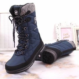 Botas de nieve impermeables American Club W AM516C azul 12