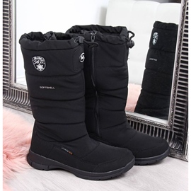 Botas de nieve impermeables American Club W AM613 negro 3
