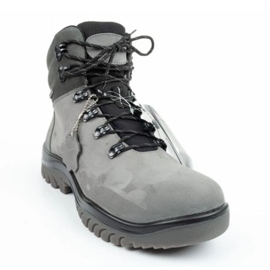 Zapatillas trekking 4F OBMH255 25S gris 3