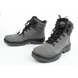 Zapatillas trekking 4F OBMH255 25S gris 9