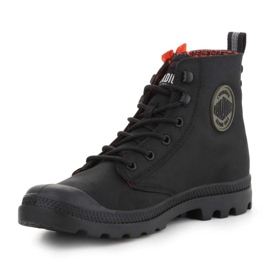 Zapatos Palladium Pampa Desbloqueado 77239-010-M negro 3