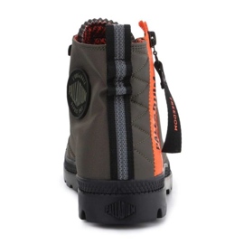 Palladium Pampa Desbloqueado U Zapatos de noche Oliva 77239-309-M gris 5
