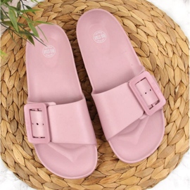 Zapatillas de playa Big Star W FF274A387 rosa rosado 5