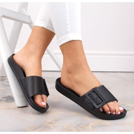 Zapatillas de playa negras Big Star W FF274A389 negro 3