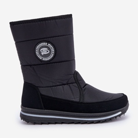 Botas De Nieve De Mujer Con Cremallera Progress PROGJ-21-09 Negro 8