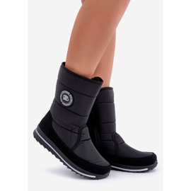 Botas De Nieve De Mujer Con Cremallera Progress PROGJ-21-09 Negro 1