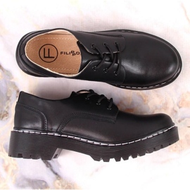 Botines de piel Filippo W PAW76A negro 6