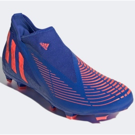 Botas de fútbol Adidas Predator Edge.3 Ll Fg M GW2278 azul azul 3