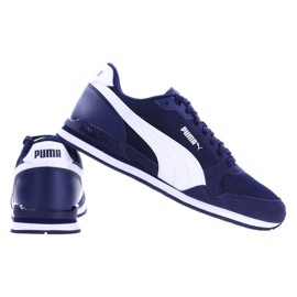 Puma St Runner V3 Zapatos de malla 384640 02 blanco 5