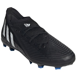 Botas de fútbol Adidas Predator Edge.3 Fg Jr GW2360 negro negro 3