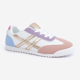 Zapatillas bajas de mujer Zapatillas Multicolor blanco 4