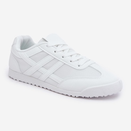 Zapatillas bajas para mujer, zapatillas blancas blanco 4