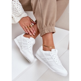 Zapatillas bajas para mujer, zapatillas blancas blanco 7