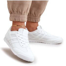 Zapatillas bajas para mujer, zapatillas blancas blanco 8