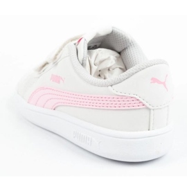 Zapatillas Puma Smash V2 Buck 365184 27 blanco 6