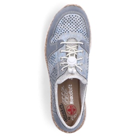 Rieker W N4255-12 calzado deportivo calado azul 19