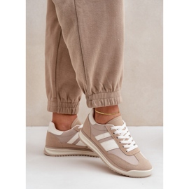Zapatillas bajas para mujer, Zapatillas beige 2