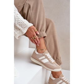 Zapatillas bajas para mujer, Zapatillas beige 6