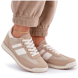 Zapatillas bajas para mujer, Zapatillas beige 8