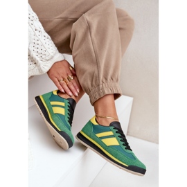 Zapatillas Bajas Mujer Zapatillas Verde 7