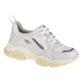 Zapatos casuales de mujer 4F H4L-OBDL254-10S blanco 4