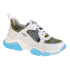 Zapatos casuales de mujer 4F H4L-OBDL254-34S blanco 4