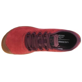 Zapatillas de running Merrell Vapor Glove 3 Luna Leather W J94884 rojo 6